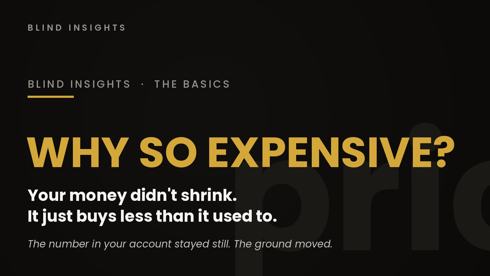 Why Is Everything So Expensive?